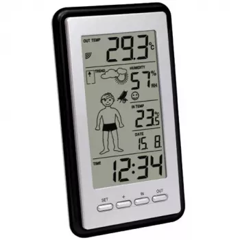 Lauko termometras Technoline WS 9632 IT juodas