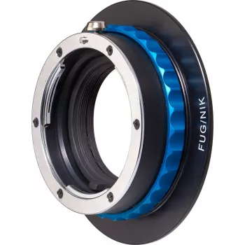 Objektyvo adapteris Novoflex FUG/NIK – Nikon F objektyvui ant Fujifilm G (G-Mount) fotoaparato
