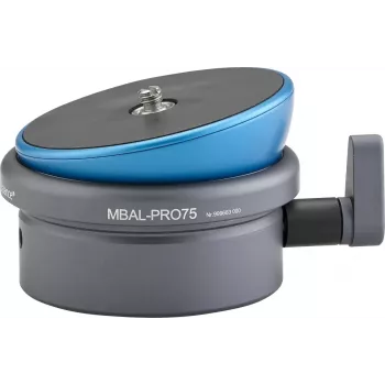 Išlyginimo kalotė Novoflex Magic-Balance 75 MBAL-PRO75 – išlyginimo galvutė trikojams, 75 mm platformos skersmuo, kompaktiška lengva konstrukcija