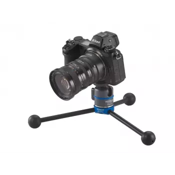 Tripodas Novoflex BasicPod Mini skaitmeniniams ir juostiniams fotoaparatams juoda mėlyna