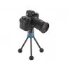 Tripodas Novoflex BasicPod Mini skaitmeniniams ir juostiniams fotoaparatams juoda mėlyna