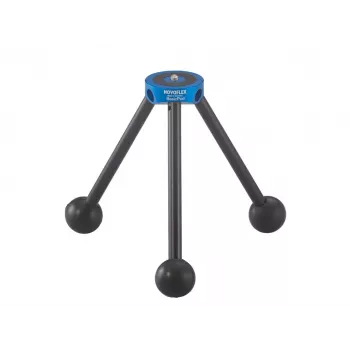 Tripodas Novoflex BasicPod Mini skaitmeniniams ir juostiniams fotoaparatams juoda mėlyna