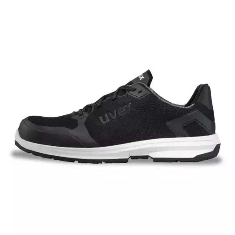 Saugos sportbačiai Uvex 65942 suaugusiems, juodi/balti, poliuretano padas