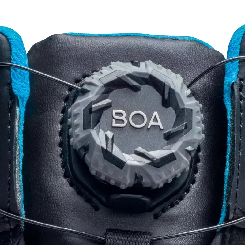 Apsauginiai batai Uvex xenova BOA S1P suaugusiems, juodi/mėlyni, oda/PU