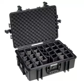 B&W Cases Type 6500 Briefcase Classic Case – juodas polipropileninis portfelis