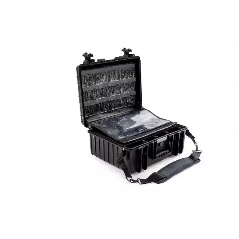 B&W Cases Type 6000 portfelis juodas polipropilenas 3,9 kg