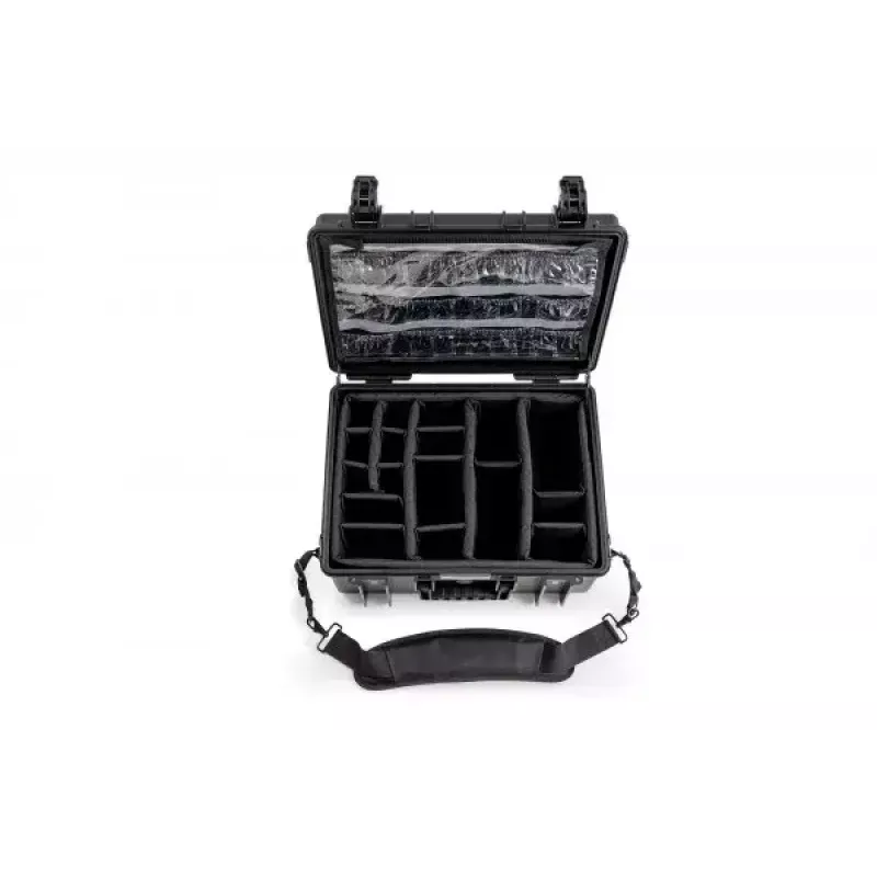 B&W Cases Type 6000 portfelis juodas polipropilenas 3,9 kg