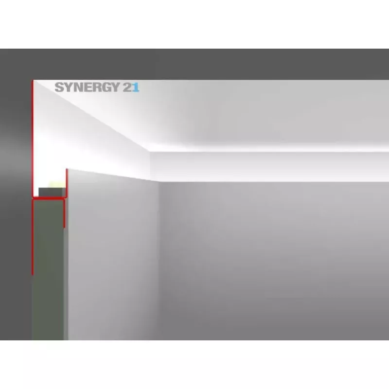 Tvirtinimo rinkinys Synergy 21 S21-LED-PR00150 baltas cinkas