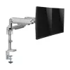 Dviejų monitorių laikiklis su dujine spyruokle Tripp Lite (EATON) DDR1732DAL, 13–34 colių, spaustuvas arba per angą, USB ir garso prievadai, sidabrinis