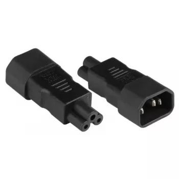 Maitinimo adapteris C14 į C5 Alcasa PA-1405S Juodas