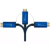 Alcasa 4520-CSF030B vaizdo kabelio adapteris USB-C į HDMI, 3 m