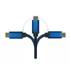 Alcasa 4520-CSF030B vaizdo kabelio adapteris USB-C į HDMI, 3 m