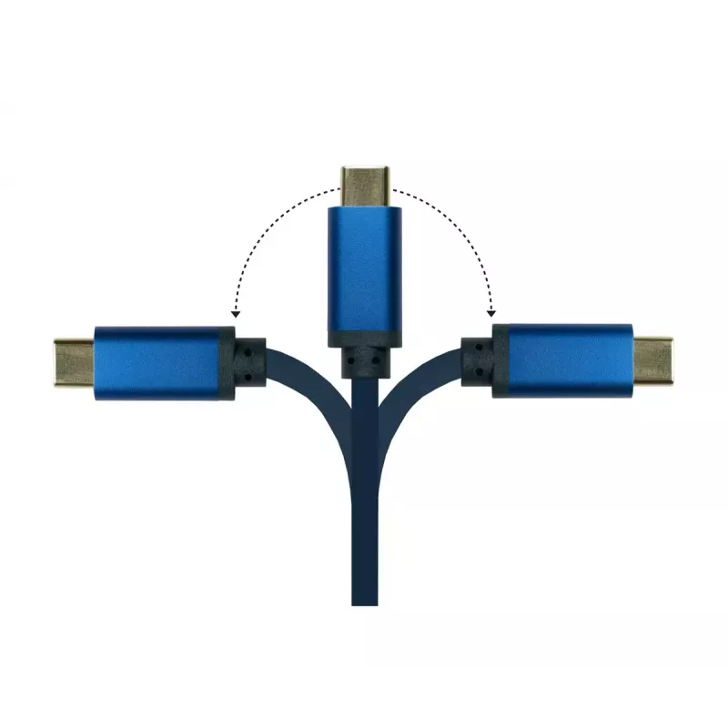 Alcasa 4520-CSF030B vaizdo kabelio adapteris USB-C į HDMI, 3 m