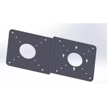 Tvirtinimo komplektas ALLNET VESA_MINIPC_PLATE juodas