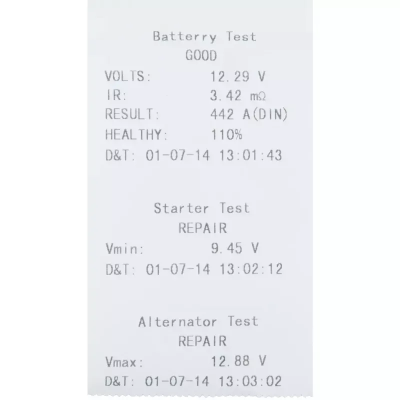 Baterijų testeris KS Tools 550.1646 juodas mėlynas 1,5 kg