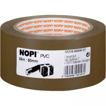 PVC lipni juosta Tesa NOPI Pack 66 m x 50 mm, ruda