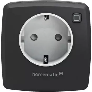 Išmanusis kištukas eQ-3 Homematic IP 161599A0, vidaus, antracitas, plastikinis korpusas, 70×70×39 mm