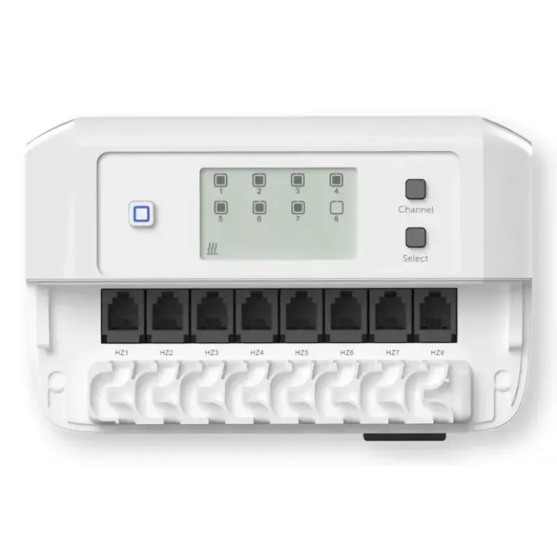 Grindinio šildymo valdiklis 8 kanalų motorizuotas, eQ-3 Homematic IP, skaitmeninis termostatas (RF, AC 230 V)