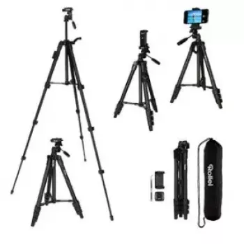 Trikojis Rollei 22638 išmaniesiems telefonams / veiksmo kameroms, 3 kojelės, juodas