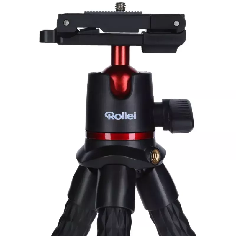 Tripodas Rollei Monkey Pod 2 išmaniesiems telefonams ir skaitmeninėms kameroms, juodas
