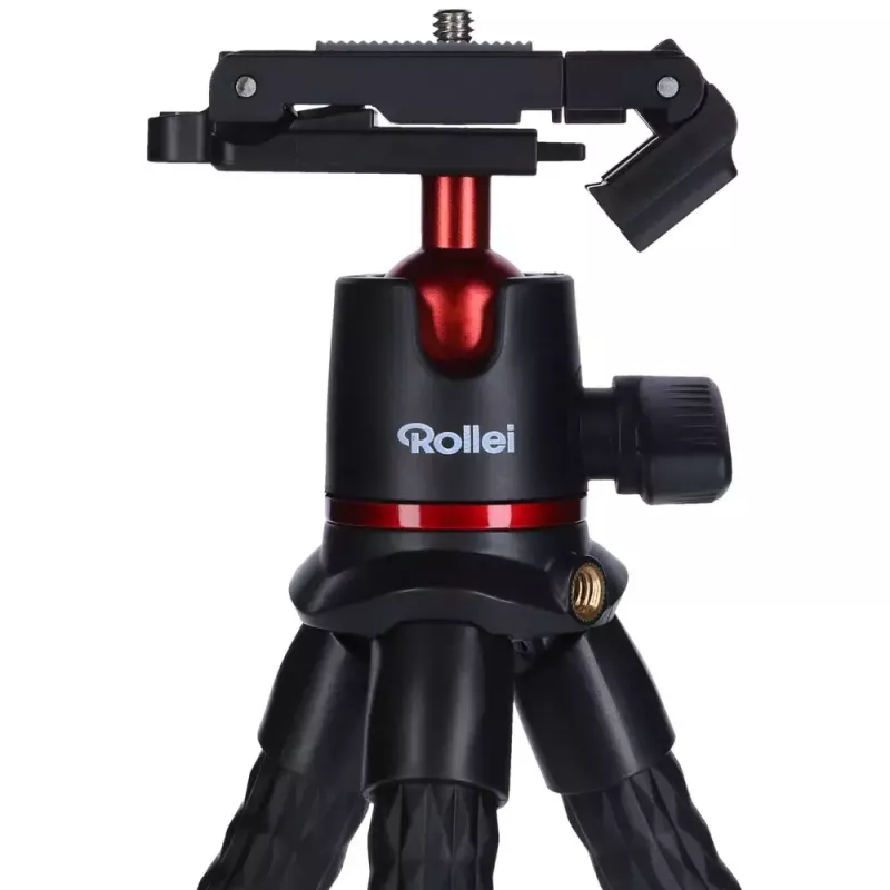 Tripodas Rollei Monkey Pod 2 išmaniesiems telefonams ir skaitmeninėms kameroms, juodas