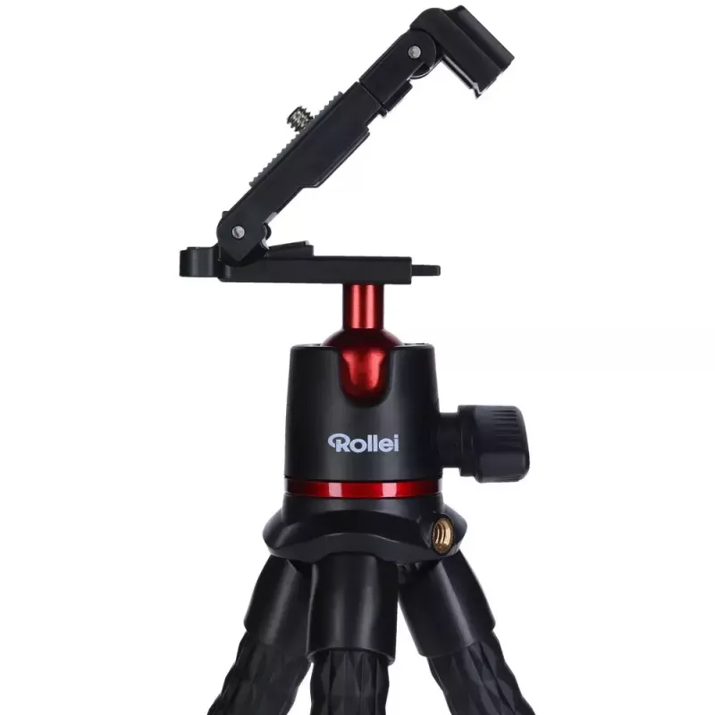 Tripodas Rollei Monkey Pod 2 išmaniesiems telefonams ir skaitmeninėms kameroms, juodas