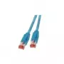 Tinklo kabelis EFB Elektronik 5 m RJ-45 Cat6a mėlynas