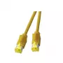 EFB Elektronik K8580GE.1,5 RJ45 komutacinis kabelis, Cat.6A S/FTP, 1,5 m, geltonas