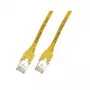 Tinklo kabelis EFB Elektronik RJ45 S/UTP Cat5e 2 m Geltonas