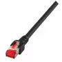 Tinklo kabelis EFB Elektronik RJ45 S/FTP Cat6 25 m juodas