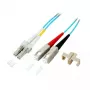 Skaidulinis šviesolaidinis kabelis EFB Elektronik O0314.0,5 0,5 m 2x LC turkio spalvos