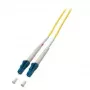 Skiemeninis optinis kabelis EFB Elektronik O0948.3 3m LC geltonas