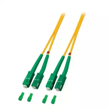 Skiemeninis optinis kabelis EFB Elektronik O2561.15 15 m SC geltonas