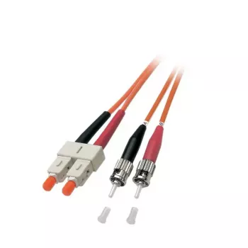 Šviesolaidinis kabelis EFB Elektronik O6353.10 10 m SC ST oranžinis