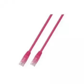 Tinklo kabelis EFB Elektronik RJ45 U/UTP Cat.5e 3 m raudonas