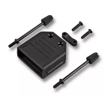 Jungtis D-sub 15 kontaktų EFB Elektronik 29477.1 juoda