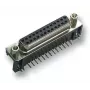 Jungtis D-sub 15 kontaktų moteriška, EFB Elektronik 34702.1, juoda, 39,1×12,6×21 mm