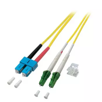 Skiemeninis šviesolaidinis kabelis EFB Elektronik O0383.1 1 m LC SC geltonas