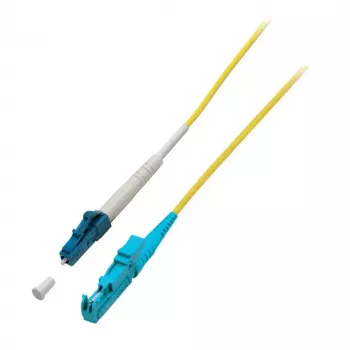 Skaidulinis optinis kabelis EFB Elektronik O0863.5 — OS2 9 µm, E-2000 (LSH) į LC, 5 m, geltonas