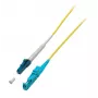 Skaidulinis optinis kabelis EFB Elektronik O0863.5 — OS2 9 µm, E-2000 (LSH) į LC, 5 m, geltonas