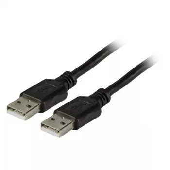 USB laidas EFB Elektronik USB 2.0 A/A 3m juodas
