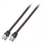Tinklo laidas EFB Elektronik S/FTP Cat.6 RJ45 Juodas 10 m
