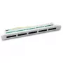 Patch Panel EFB Elektronik 37588.1 – 25 prievadų, 1U, baltas