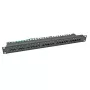 Patch panelė EFB Elektronik 37595SW.2 1U 25 prievadų RJ-45 Cat3 U/UTP juoda