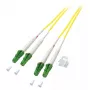 Skiemeninis šviesolaidinis kabelis EFB Elektronik O0381.0,5 0,5 m 2x LC geltonas
