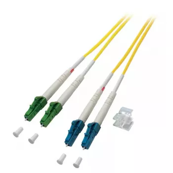 Skaidulinis optinis kabelis EFB Elektronik O0384.15 LC OS2 15 m geltonas