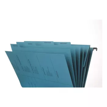 Kabantis segtuvas Pagna 44105-02 A4 kartoninis mėlynas