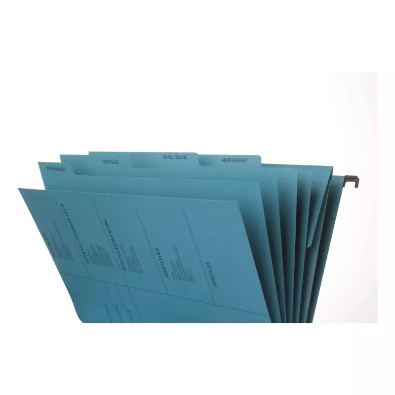 Kabantis segtuvas Pagna 44105-02 A4 kartoninis mėlynas