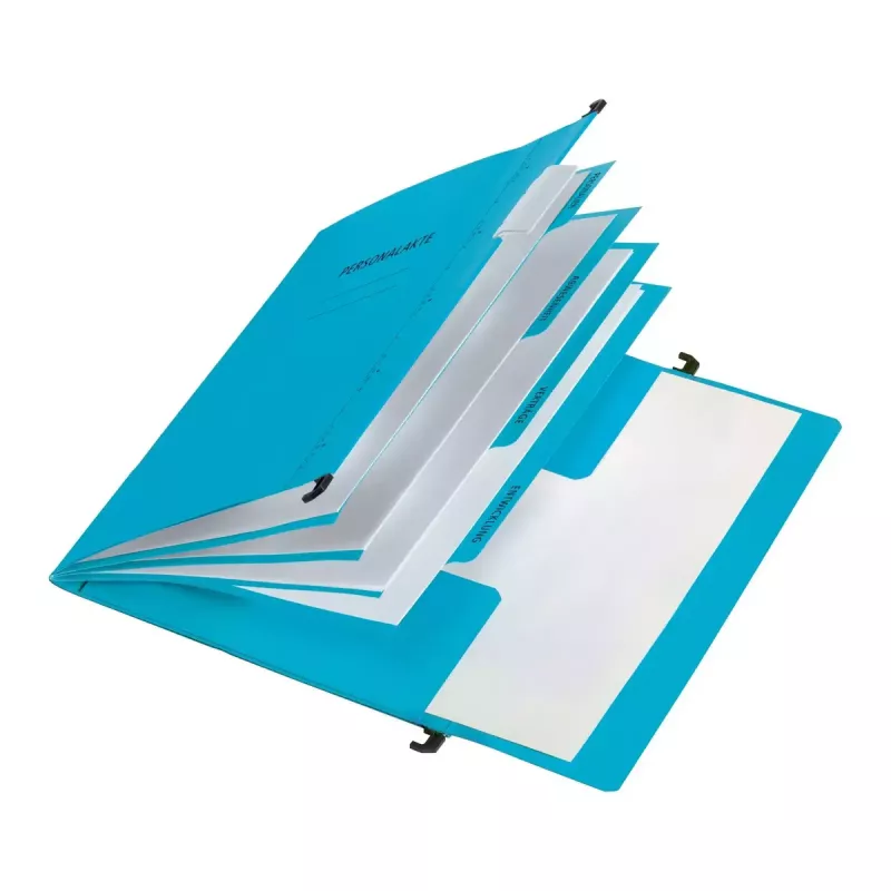 Kabantis segtuvas Pagna 44105-02 A4 kartoninis mėlynas