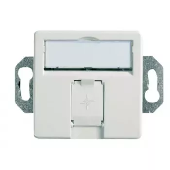 Telegärtner RJ-45 Cat6a kištukinis lizdas J00020A0507, baltas, ABS/plienas/cinkas, 70×50×43,2 mm